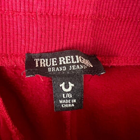 True-religion Men's Red Joggers-tracksuits - Picture 4 of 6